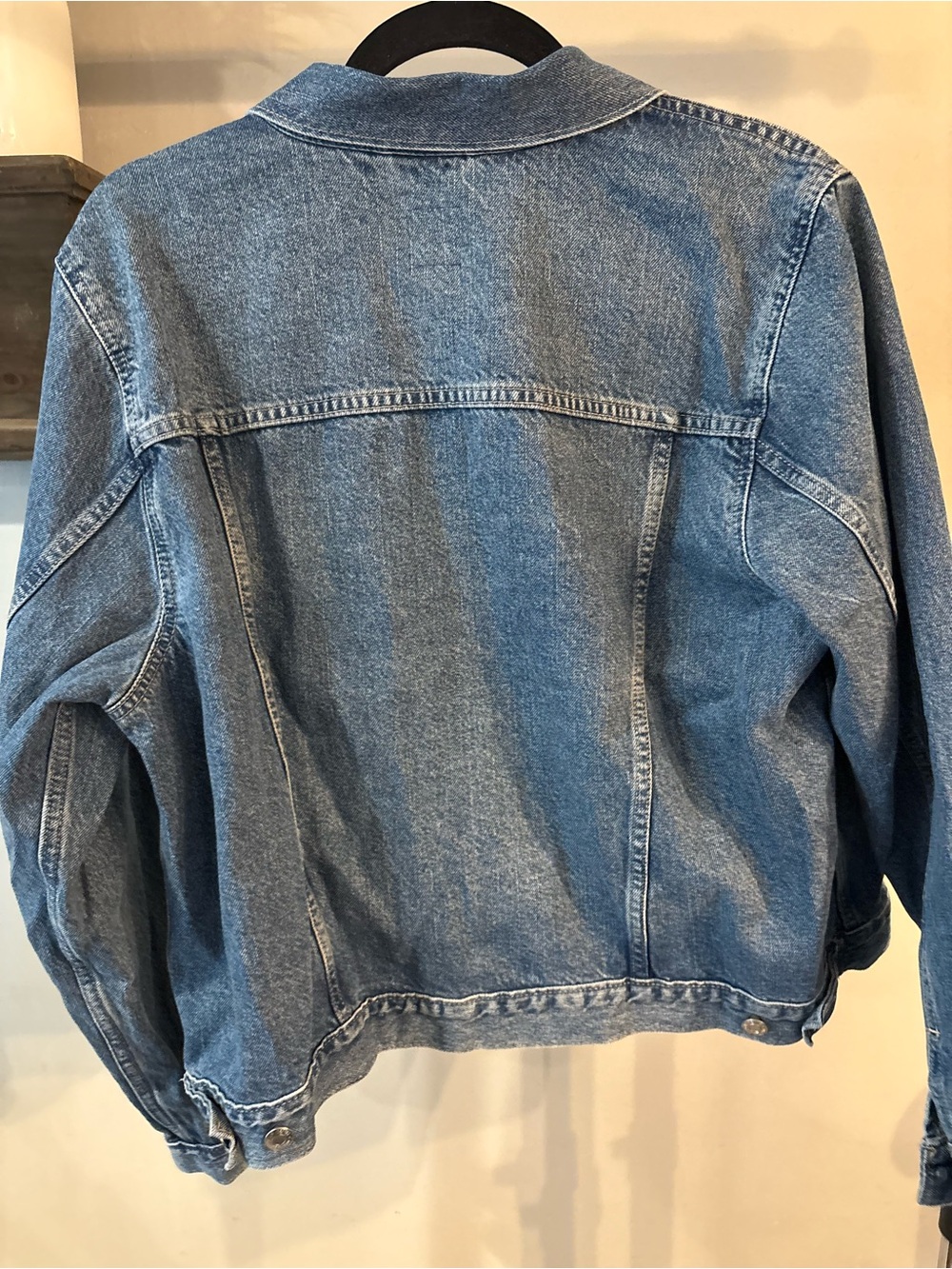 Gap Denim Jacket in Medium Blue women’s size XL - Picture 4 of 7
